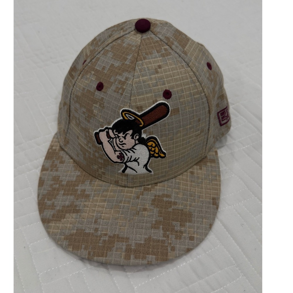 The Game Pro A-Flex Mens Digital Desert Camo Angel Baseball Hat GP358 OSFM